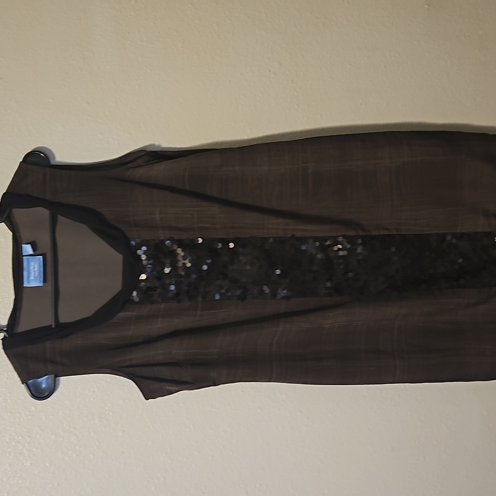 Simply vera by vera wang dress black sequins